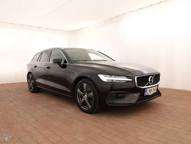 Volvo V60 T6 TwE AWD Momentum aut - Polttoainetoiminen lisälämmitin, Adapt.Vakkari, Koukku, Keyless, LED, Verhoilu: Moritz nahka - J. autoturva - Ilmainen kotiintoimitus Image 1